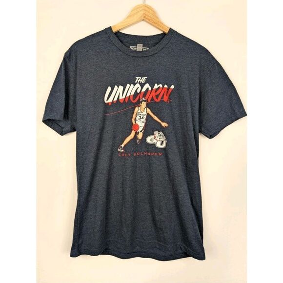 Chet Holmgren Gonzaga OKC Thunder, Rookie College Shirt The Unicorn Seize Medium - Picture 1 of 5
